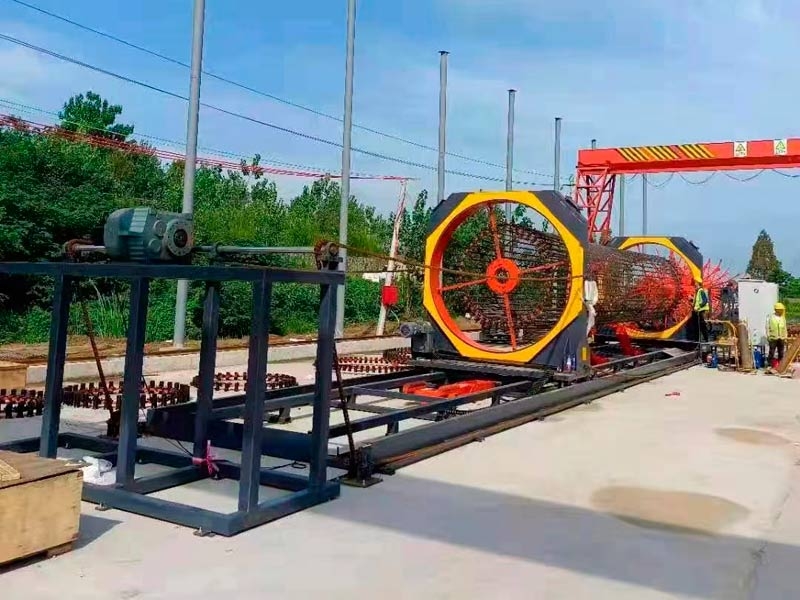 数控钢筋笼滚焊机