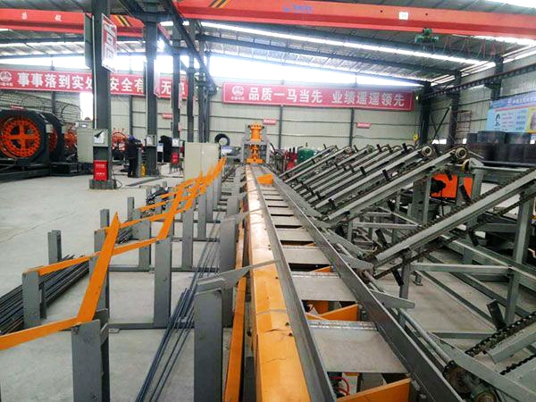 数控锯切套丝打磨液压剪切生产线厂家